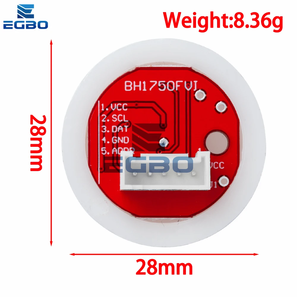 1~10PCS EGBO Intelligent electronic BH1750 BH1750FVI Chip Light Intensity Light Module Light ball for Arduino
