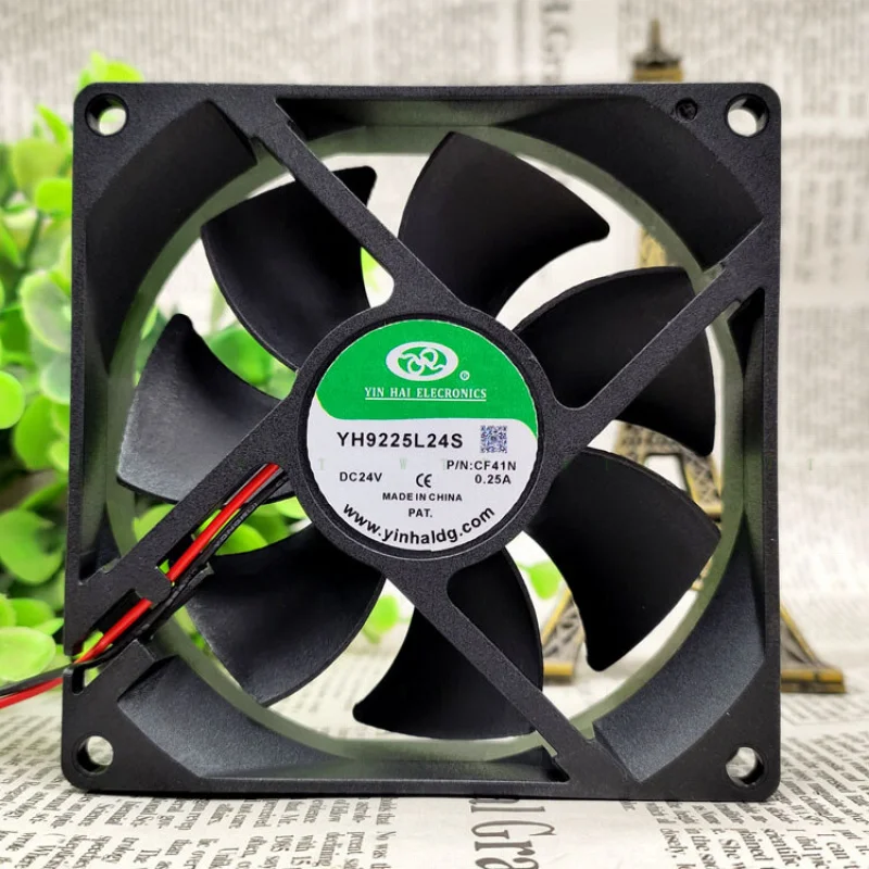 

H 1 шт. YIN HAI YH9225L24S 9225 24 В 0,25 А 9 см вентилятор охлаждения корпуса сварочного аппарата