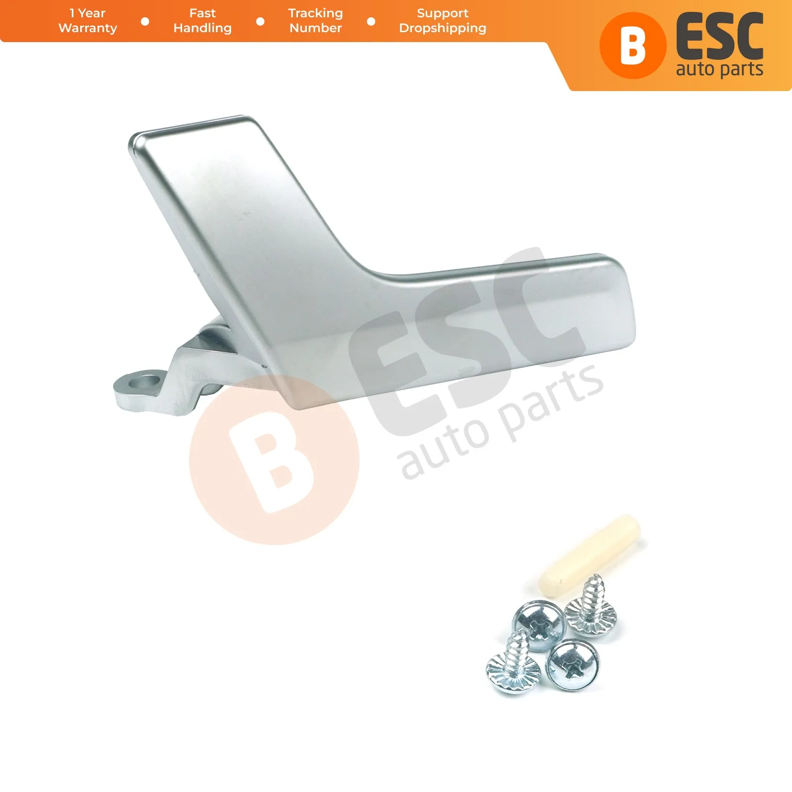 

ESC Auto Parts EDP892 Interior Door Handle Chrome Plated MATT Left Side 2047201171 for Mercedes W204 Fast Shipment Free Shipment