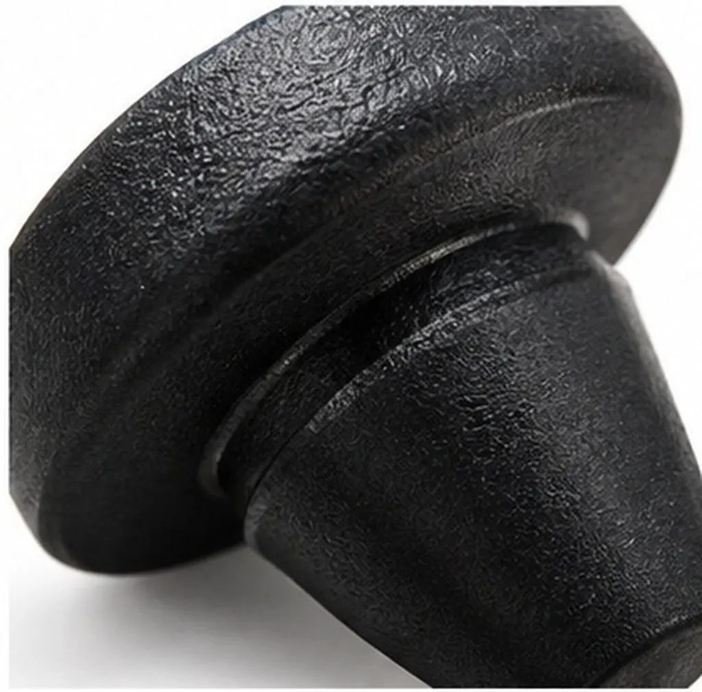 15Pcs Stove Feet Silicone Heat Resistant Conical Pads Oven Grate Replacement Anti-Vibration Black Stove Feet Covers