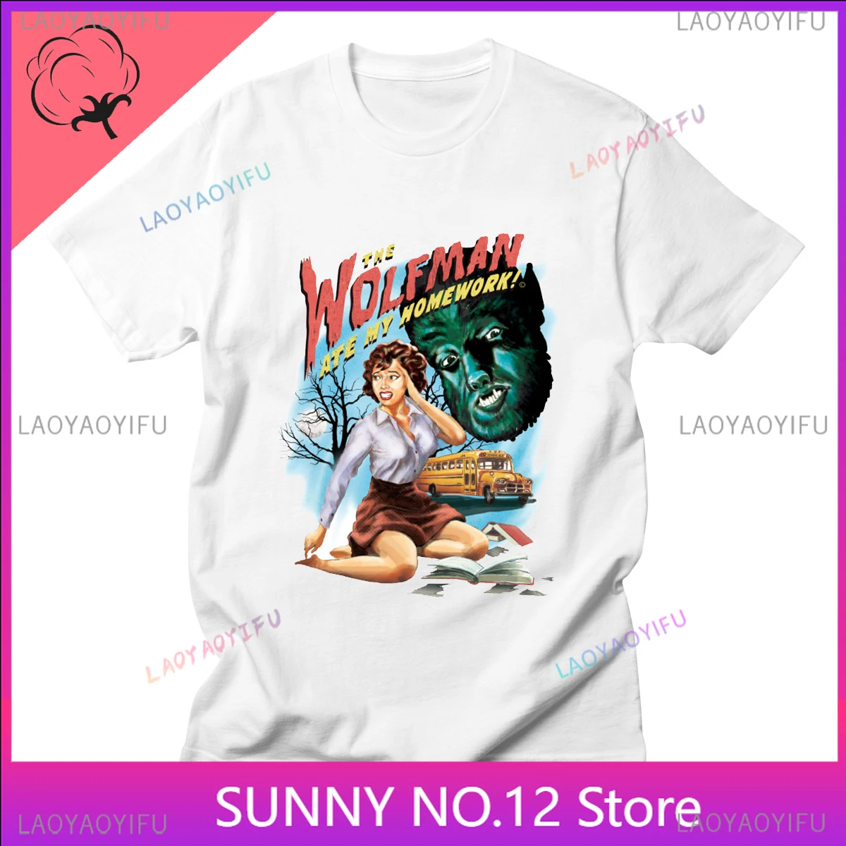 Let's Summon Demons T Shirt Tiki Surf Witches Want Blood 100% Cotton  Harajuku Streetwear Plus Size Short Sleeve Fashion Print