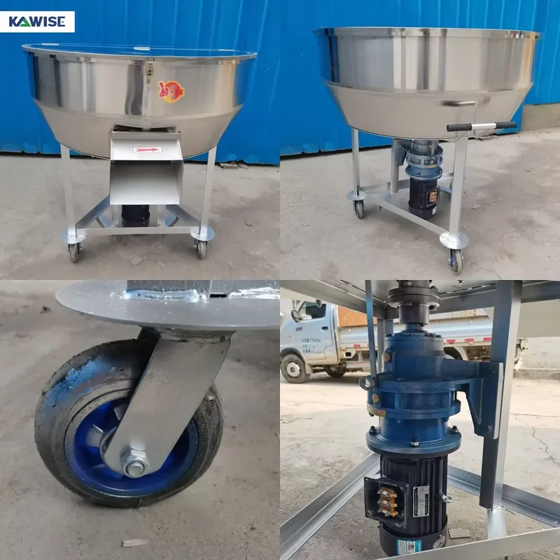 200 Kg/h Stainless Steel Mixer Machine for Feed and Food Powder Mixing with High Safety Level