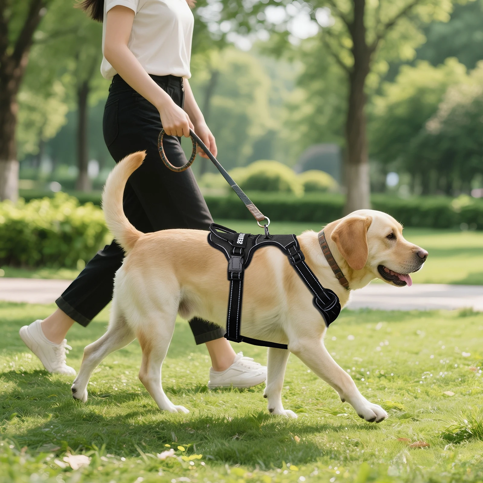 Nylon verstellbares Hundegesch – No Pull Dog Harness Bewertung und Preis