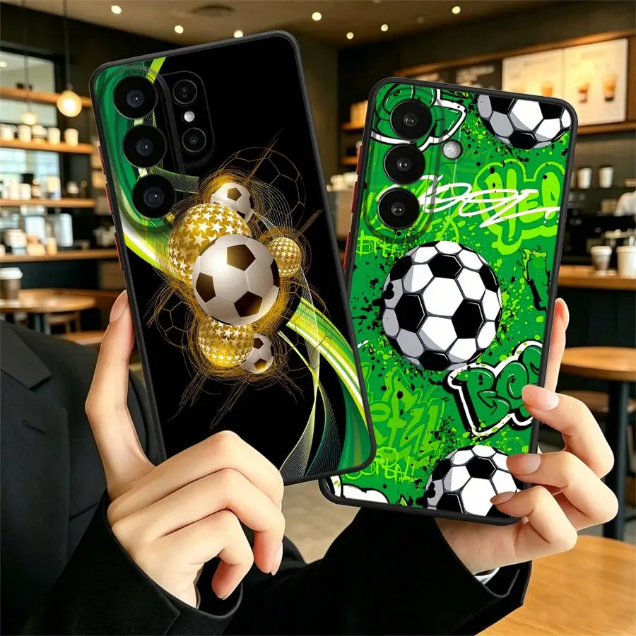 Case for Samsung Galaxy S26 Note 20 Ultra 10+ S25 Ultra S24 Plus S21 S20 FE S23 FE S22 Funda Back Phone Cover Green Graffiti