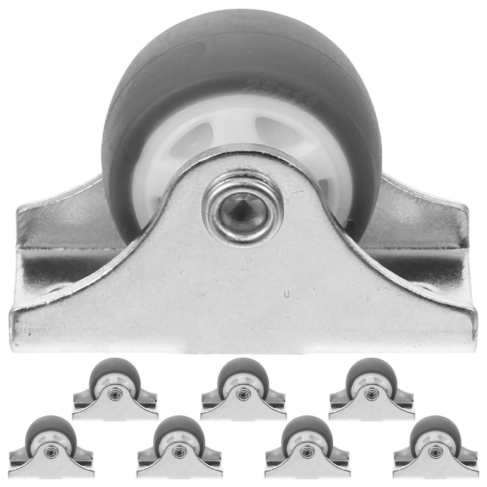 

8 Pcs Directional Drawer Wheel Roller Cabinet Rollers TPE Furniture Caster Pulley Replacement Mini Wheels For Home