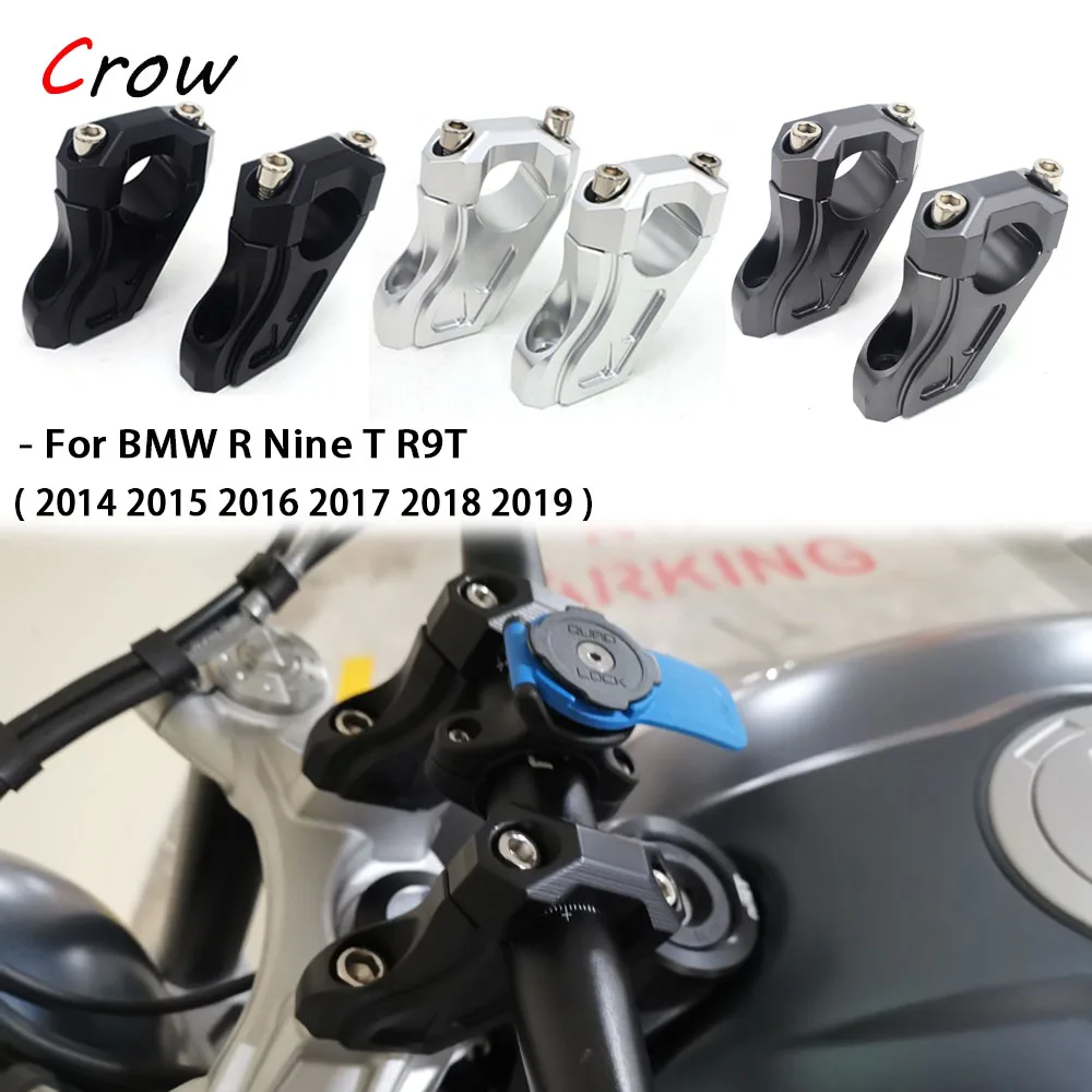 For BMW R Nine T R9T R 9 T 2014-2017 28mm Handle Bar Clamp Raised Extend Handlebar Heighten Mount Riser Motorcycle Accessories