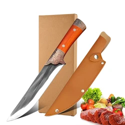 Hand Forged Cutting Specialty Knife, Commercial Butcher's Specialty Sharp Knife Cutting Knife TB9195
