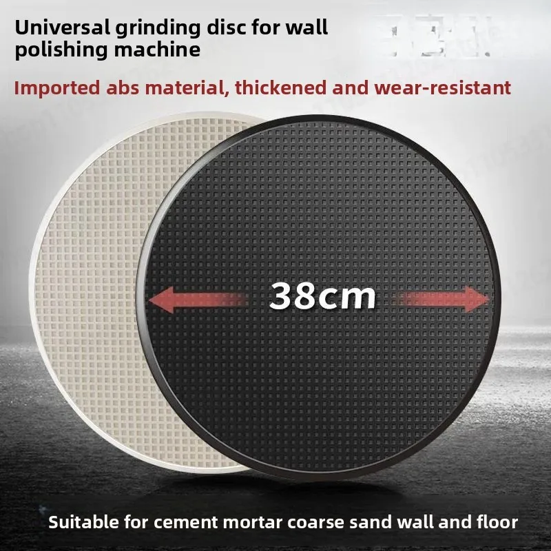 Wall Sander Backing Pad Plastic Sanding Disc for Cement Mortar Floor and Wall Grinding Machine