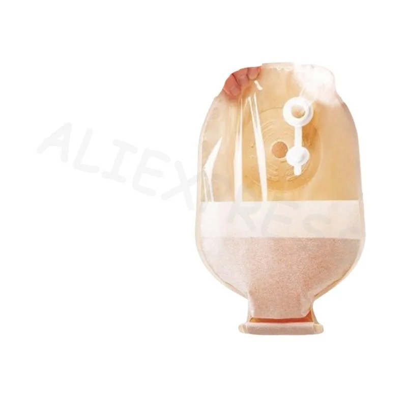 65mm Hole Colostomy Bag 1Pcs Reusable Drainable Ostomy Pouch Comfort Fit for Medical Home Use
