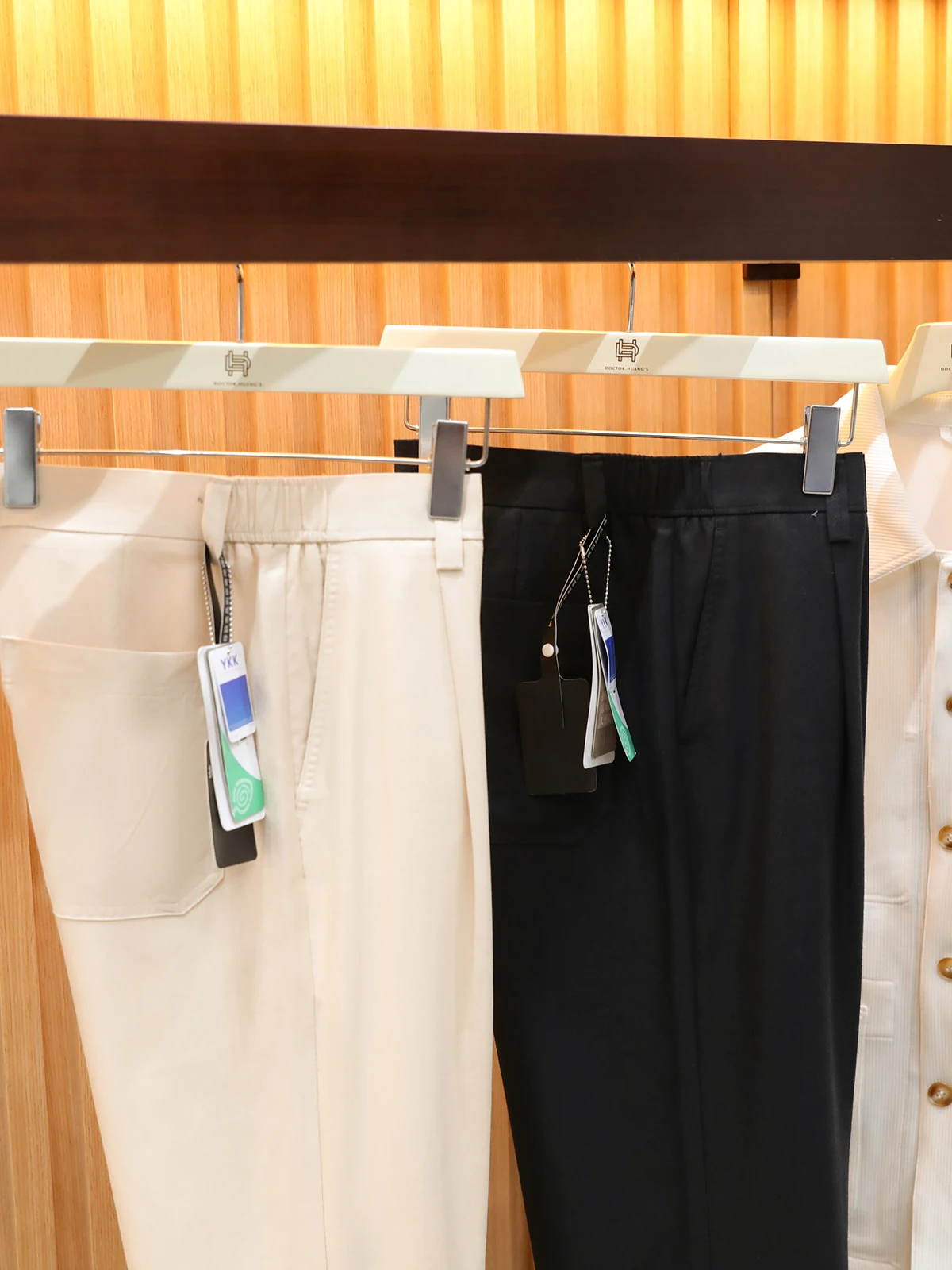 

Italian Luxury Early Autumn Men's Preppy Sle Lyocell Cotton Linen Blend Straight Leg Casual Pants Trendy 296 Doctor.Huang's