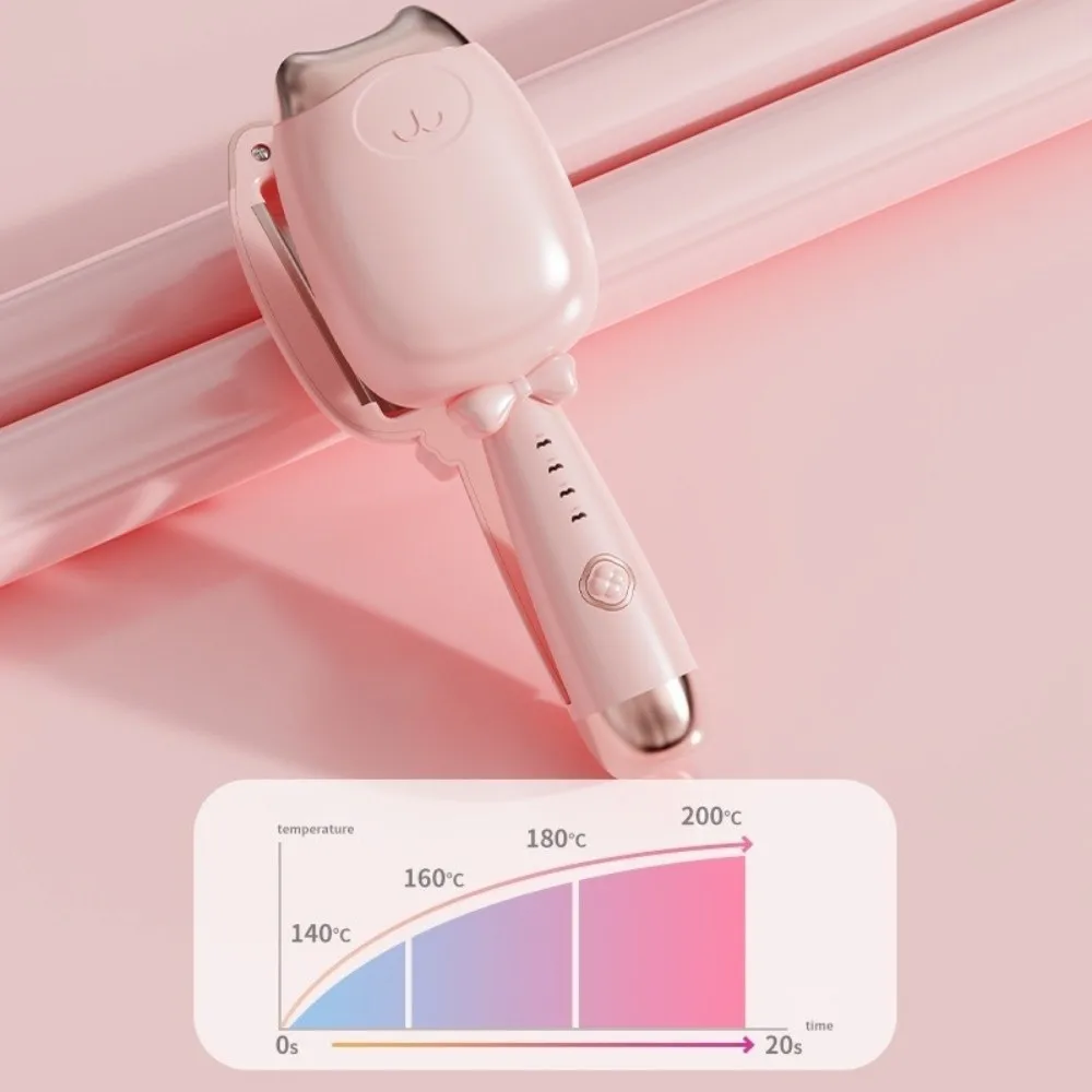 

32mm Egg Roll Hair Curler Fast Heating 4 Temperature Adjustable Deep Wave Hair Curler Big Wave Splint Anti-Scald