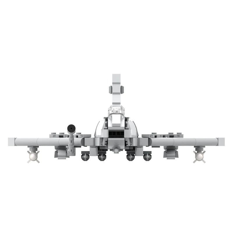 493PCS MOC-228033 Guerra Militare Serie Super Sabre F-100D Building Block US Air Force Modello Set di Mattoni Regali Creativi