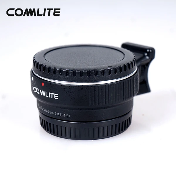 Adaptor Dudukan Lensa Fokus Otomatis Commlite CM-EF-NEX untuk Lensa Canon EF untuk Digunakan untuk Kamera Dudukan Sony NEX