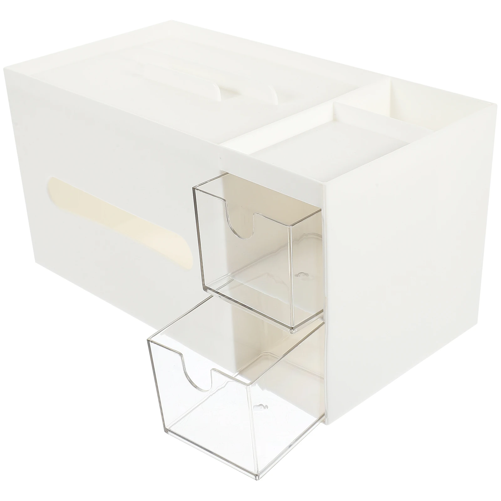 

Multifunctional Desktop Storage Container Desk Organizer Holder Tabletop Drawer Box For Stationery Accessories Smooth