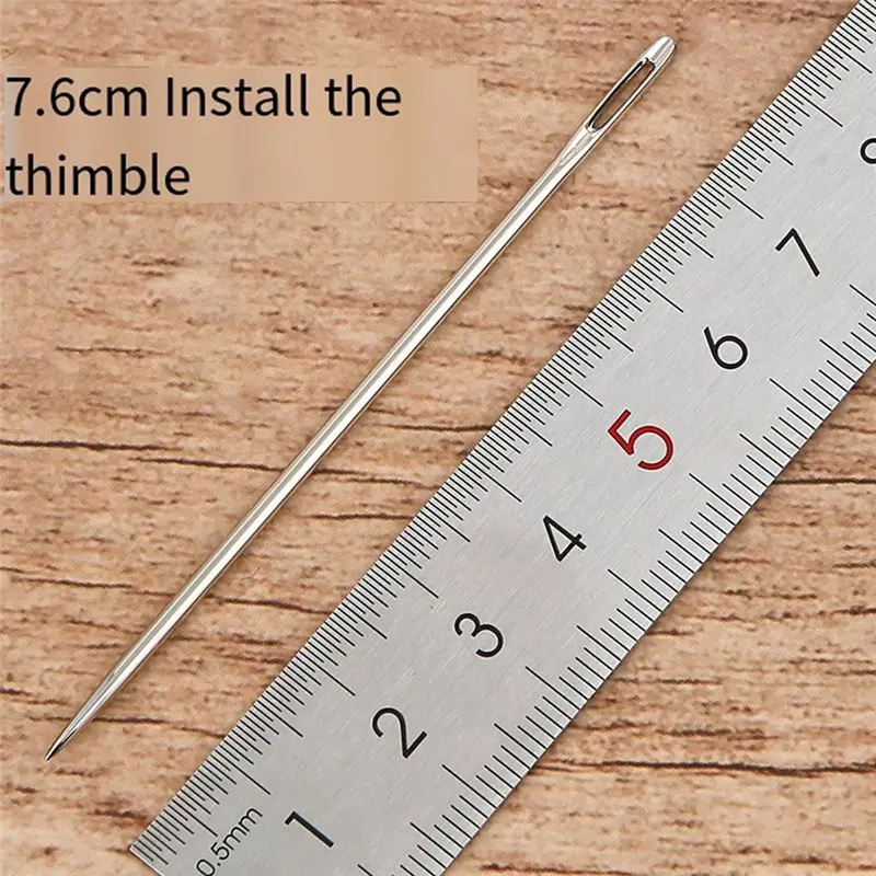 A83X-200Pcs Sack Needle Large Hand Sewing Bag Needle Binding Needle