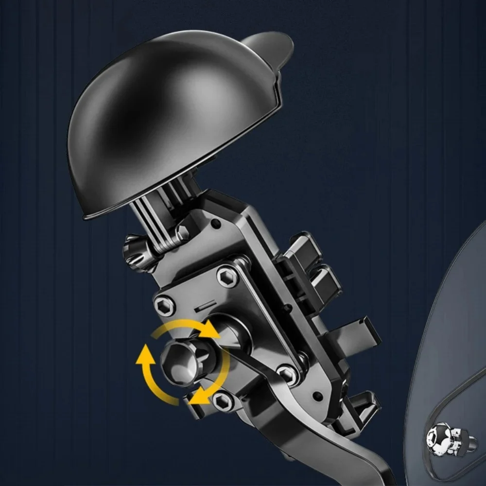 Wasserdichte Fahrrad-Telefonhalterung für die Fahrradnavigation 360 °   Rotierender Motorrad-Zellenständer aus ABS aus Legierung für Fahrradausrüstung