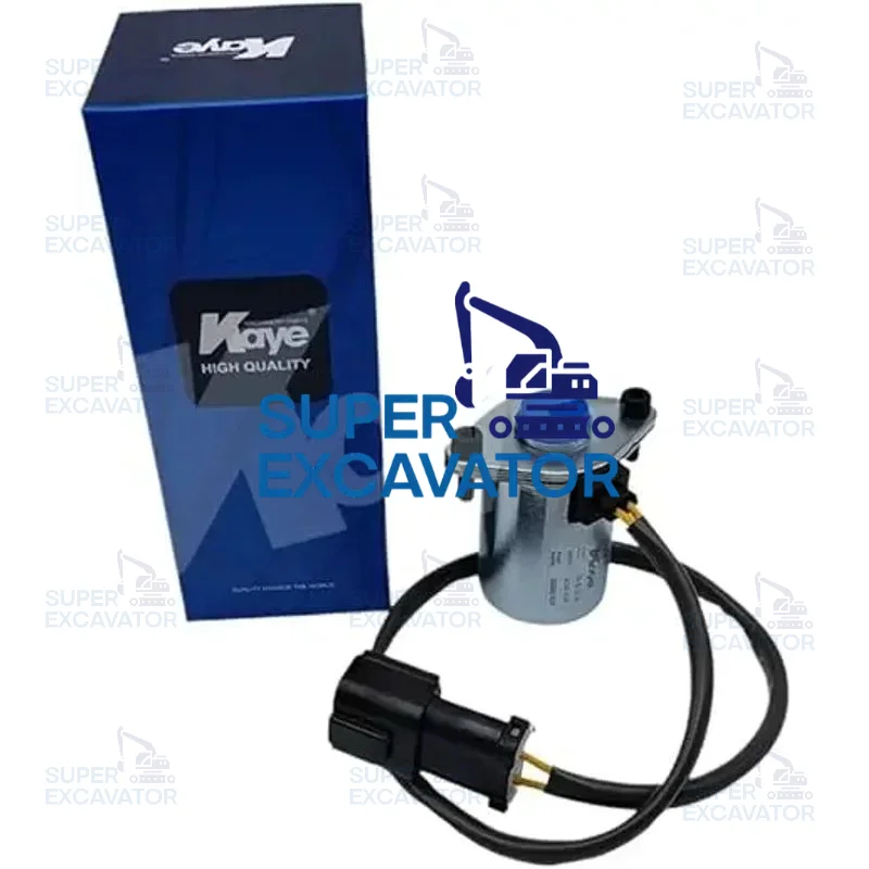 

206-60-51130/206-60-51131/206-60-51132 Rotary Solenoid Valve Pc200-6/6D102 Excavator Solenoide Valve For Komatsu (206-60-51131)