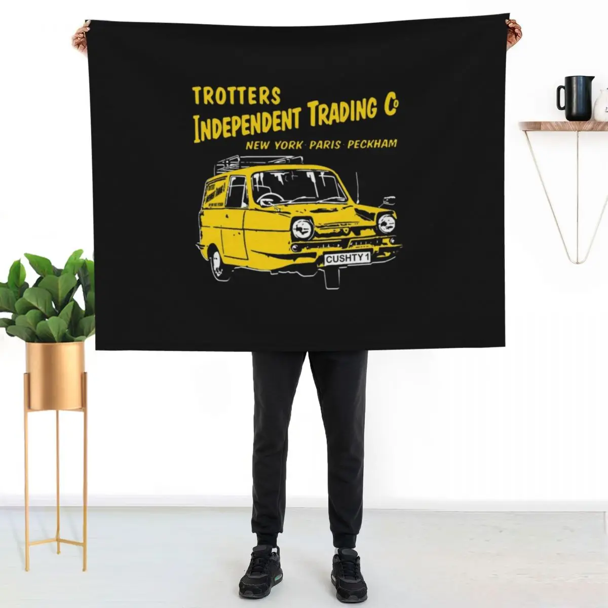 Trotters Independent Trading Co. Classic T-Shirt Throw Blanket Luxury St Picnic For Baby Luxury Blankets