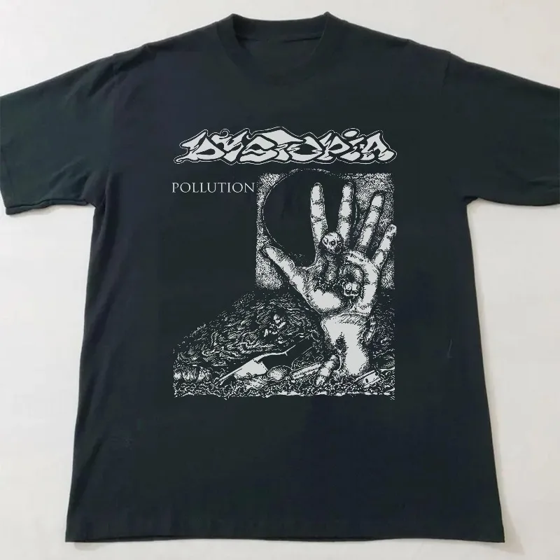 Pattern T-shirt Series Influenced By Dystopia for Women Suitable for All Seasons Retro Casual Unisex T-shirt