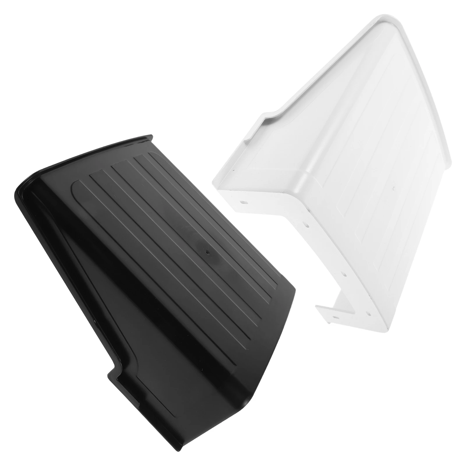 

2pcs Camera Protective Cover Waterproof Weatherproof Outdoor Cctv Rainproof Uv Resistant Hood