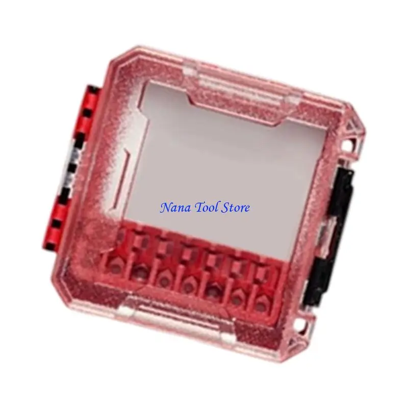 31GJ مثقاب صندوق تخزين أداة حامل كم مثقاب صناديق انفصال مثقاب #5