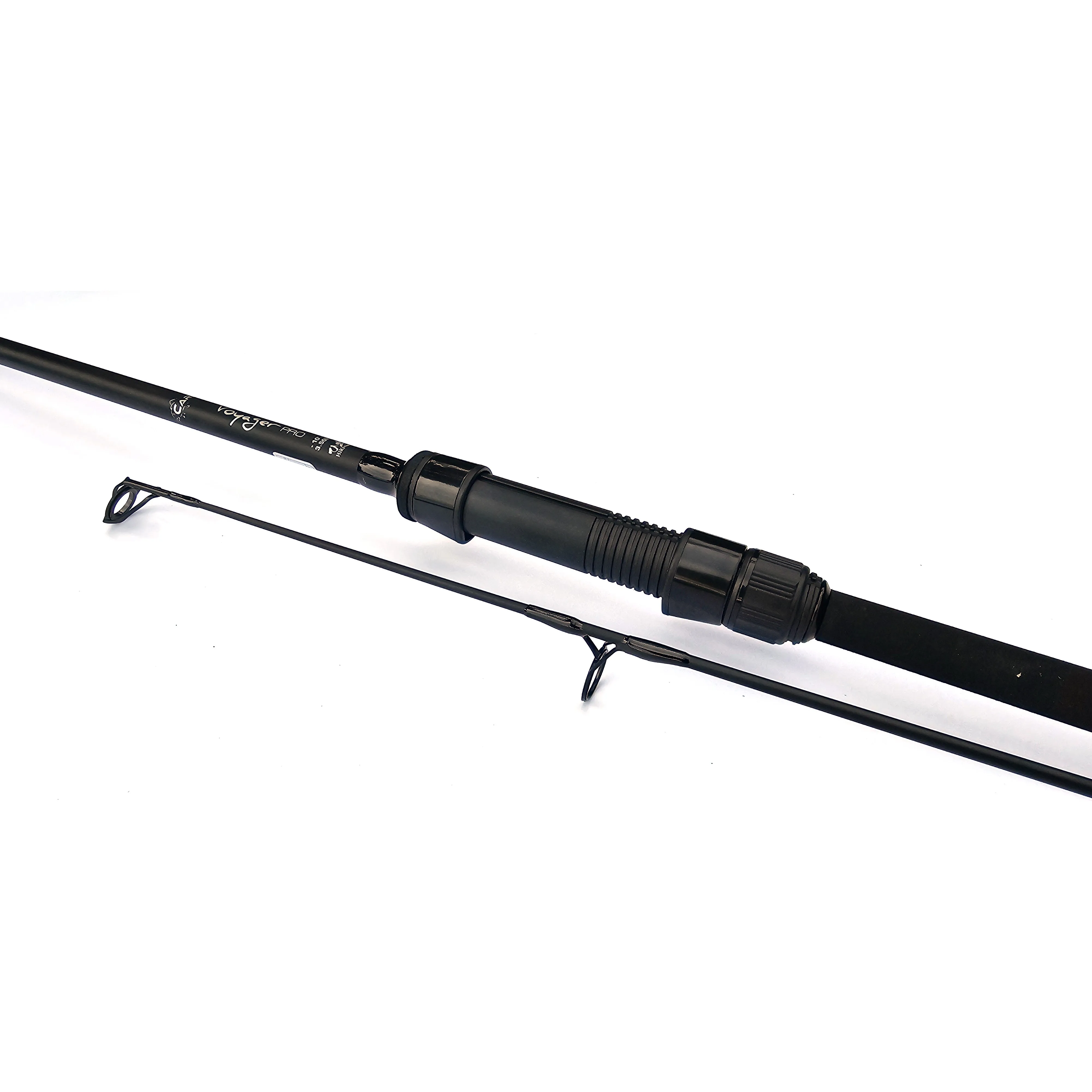 

Lightweight 13' 3.5lb Carp Fishing Rod with Carbon Construction Anti-Tangle Rings and Matte Finish