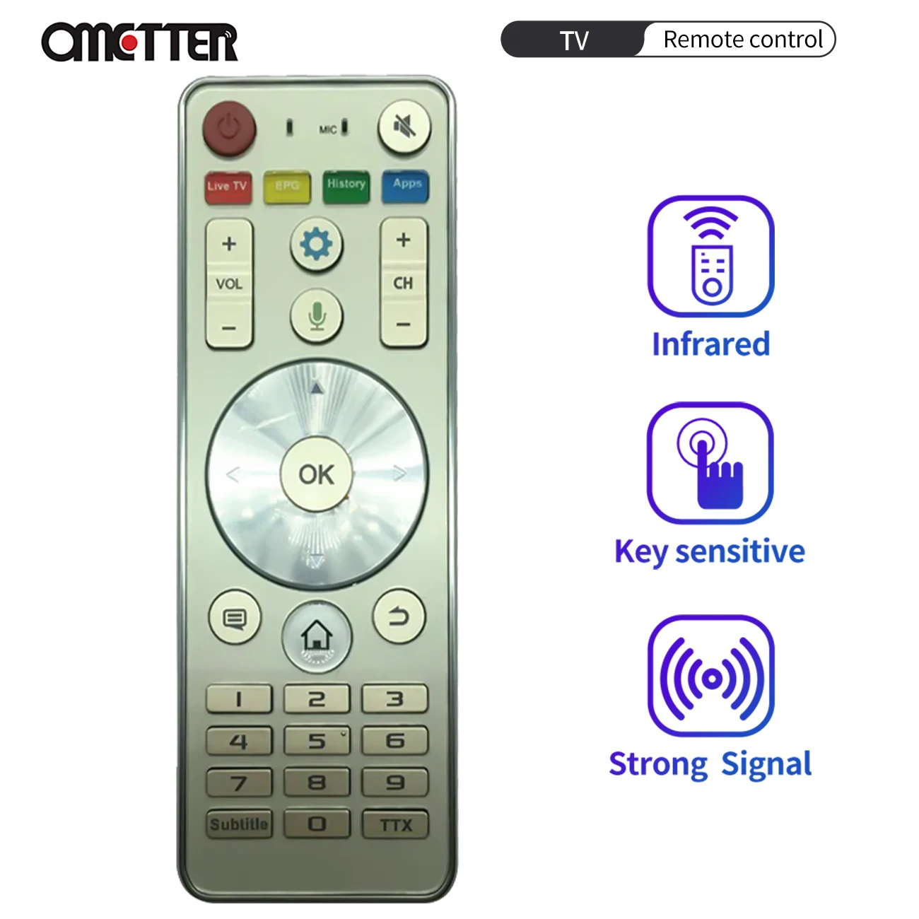 ERF-6A31 ORIGINAL for HISENSE TV REMOTE CONTROL ERF6A31