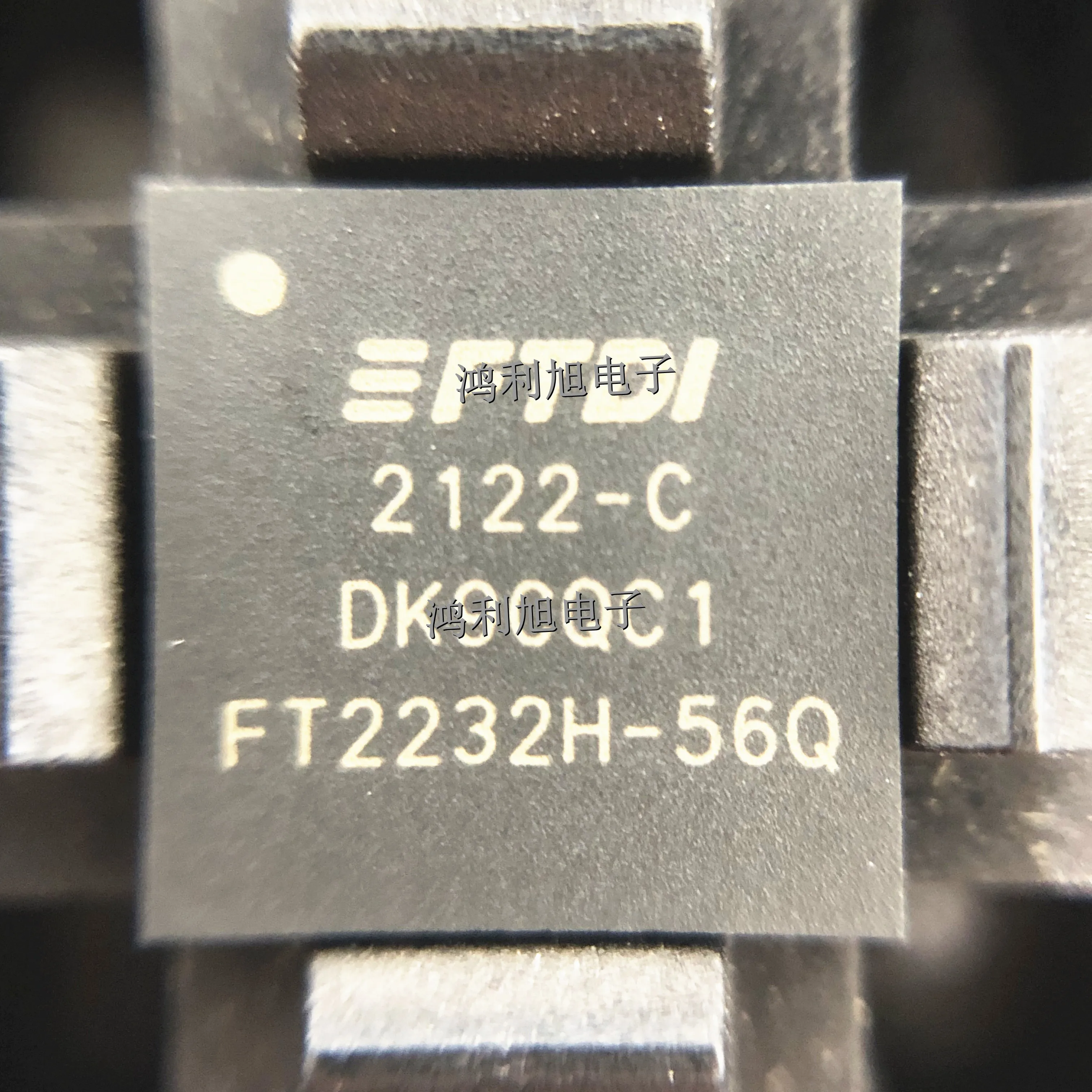 

1pcs/Lot FT2232H-56Q-REEL VQFN-56 FT2232H-56Q USB Interface IC Sgl 480Mbs 2UART USB2.0 12Mbit Operating Temperature:- 40 C-+85C