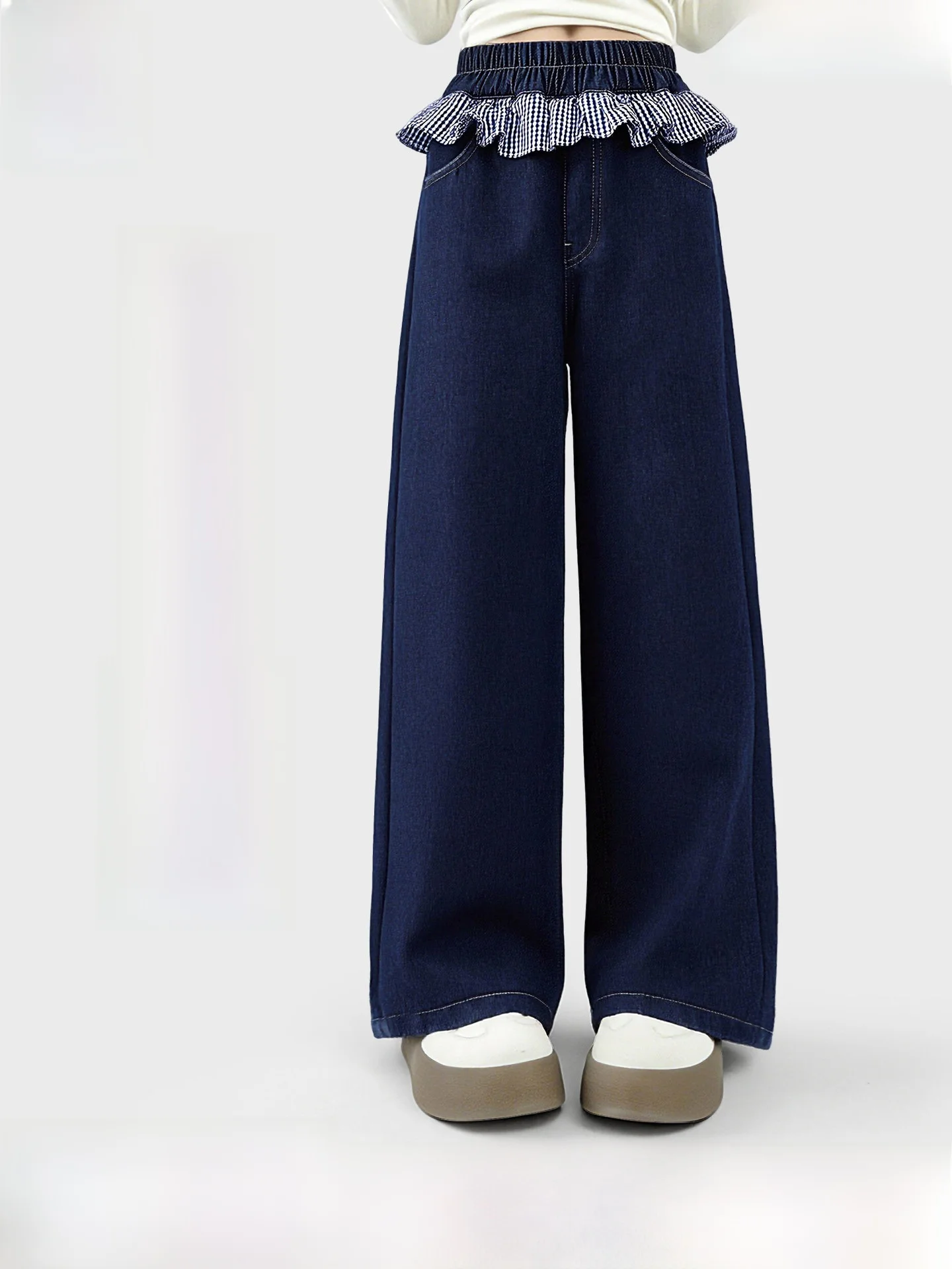 jeans-per-ragazze-primavera-autunno-pantaloni-casual-a-gamba-larga-con-vita-elastica-abbigliamento-per-bambini-in-cotone-poliestere-e-fibra-di-cellulosa-rigenerata