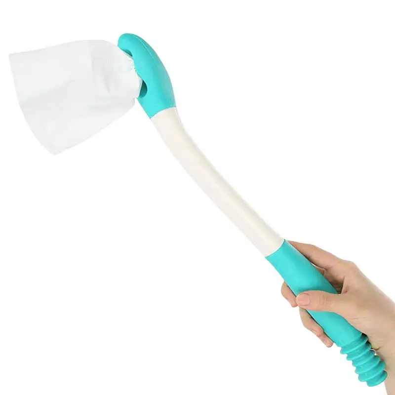 Toilet Aids Wiping Long Reach Sturdy Ergonomic Toilet Aids Tools Flexible Daily Living Toilet Tissue Aids Streamlined Personal