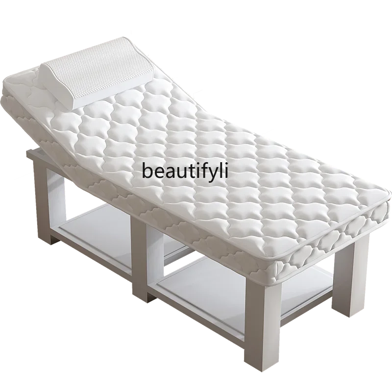 

Simple Latex Facial Bed Beauty Salon Massage Couch Ear Cleaning Massage Bed Eyelash Tattoo Embroidery Body Physiotherapy Bed