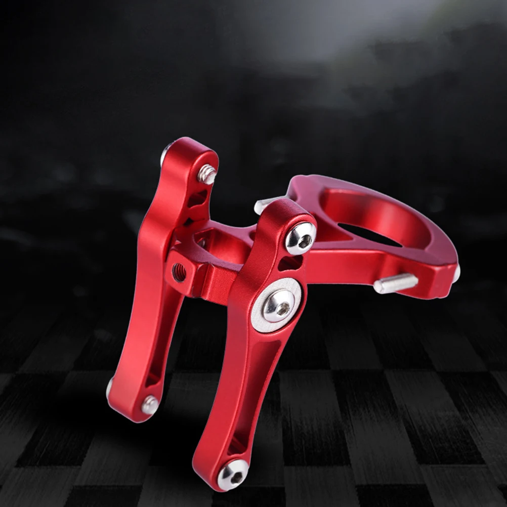 

1pc Lightweight Aluminum Alloy Cycling Water Bottle Clamp Adjustable Mounting Suitable Different Easy Installation
