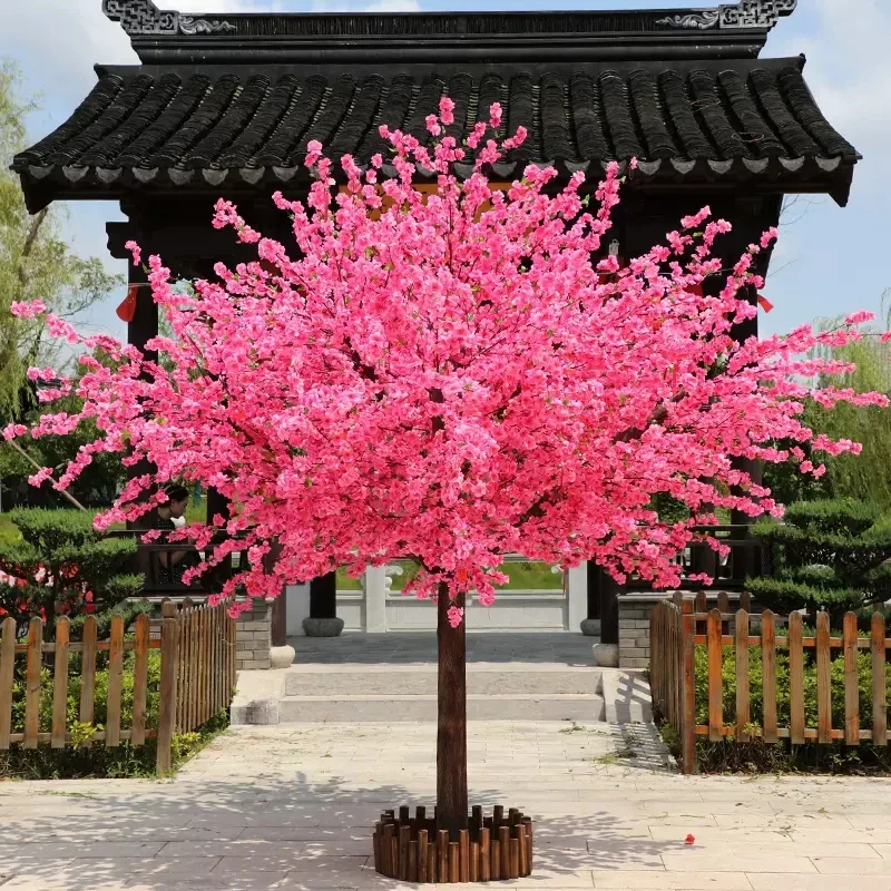 Artificial Cherry Blossom Tree, Floor-Standing Flower, Wedding Arch Decoration, Hotel, Home, Living Room