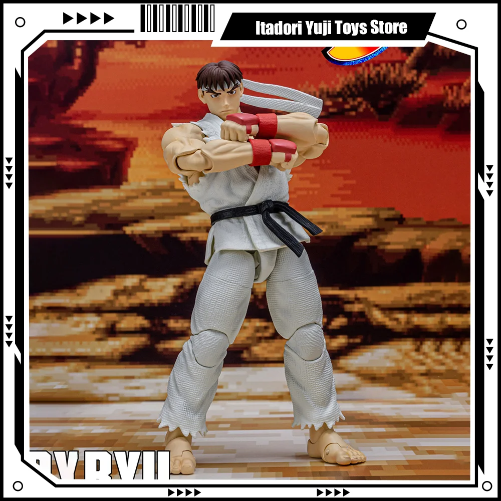 

Storm Toys Street Fighter2 Zero3 1/12 Ryu Wildlings Blanka SFSA02 Action Figures Movable Joints Anime Model Collection Toy Gift