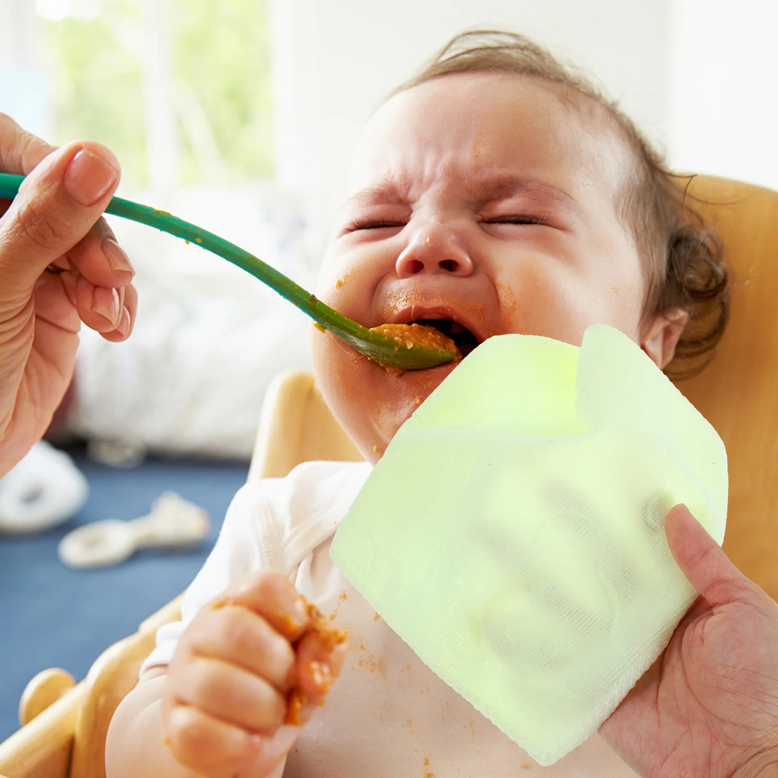 

10Pcs Fiber Towels Highly Absorbent Fade Resistant Microfiber Washcloths Quick Dry Comfortable for Home Barber Shop Facial