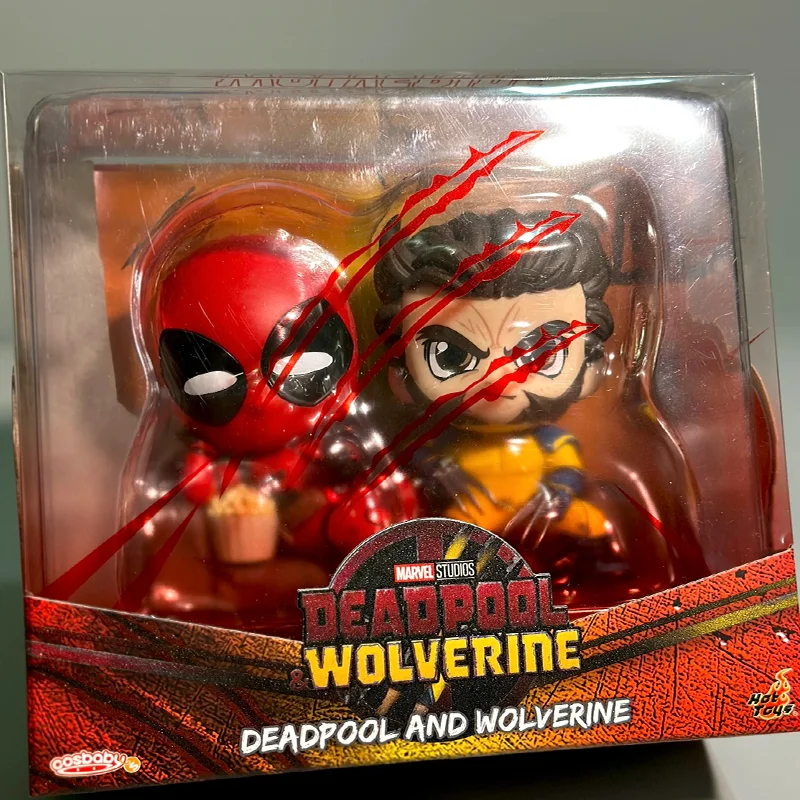 شخصيات مارفل ديدبول ولفيرين كوزبي الصغيرة الأصلية تمثال هزاز الرأس نموذج قابل للجمع لعبة أطفال للبالغين هدية #3