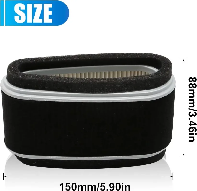 11013-2141 Air Filter Fuel Filter Oil Filter Tune Up Kit Replacement for Kawasaki FC420V for Gravely Pro 140 150 14 HP Engine 49