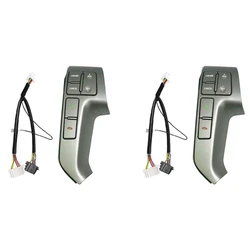 2X muslimate Cruise Handle Switch destro con filo per Hyundai I800 H1 Starex 2015-2018 pulsante del telefono del volante