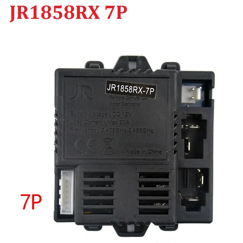 JR1858RX-5P JR1858RX-7P เด็กไฟฟ้าของเล่น RC ตัวรับสัญญาณไฟฟ้าสี่ล้อรถ