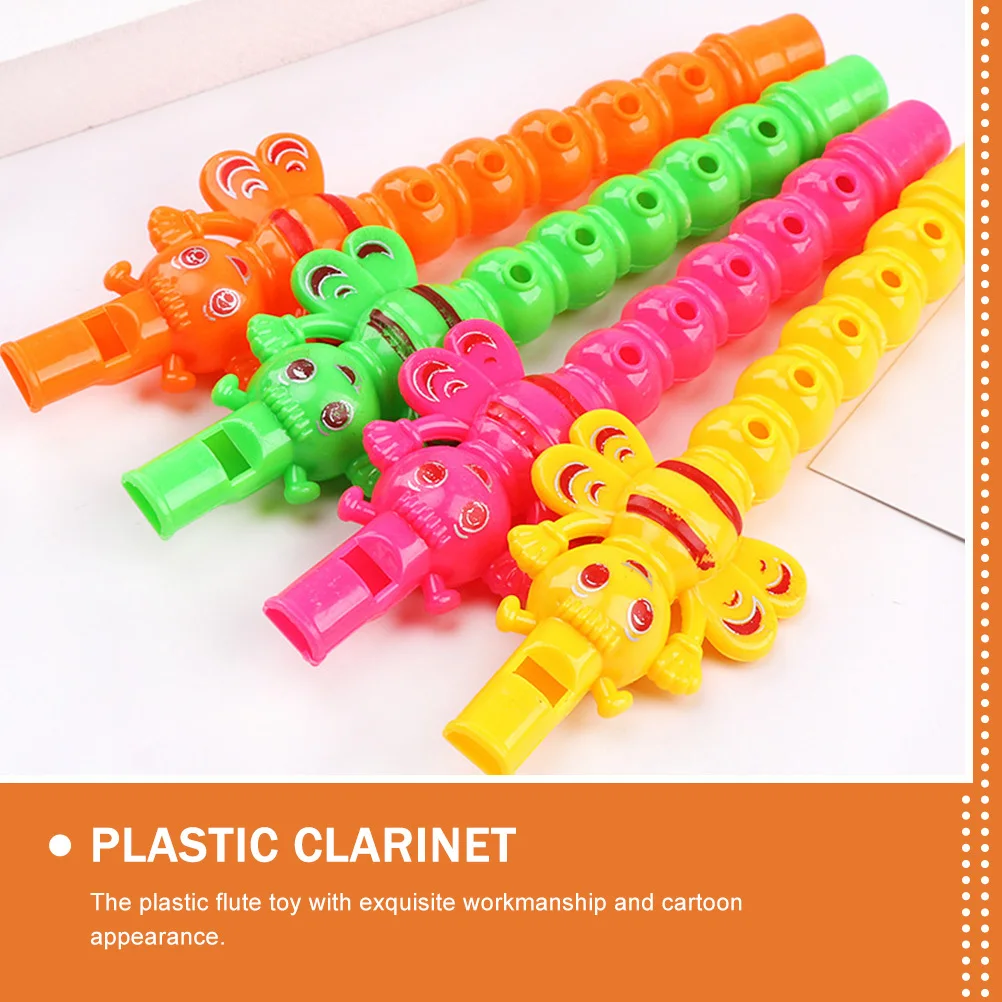

25Pcs Mini Clarinet Lightweight Portable Flute for Children Practice Instrument Educational Wind Instrument Kids Beginner