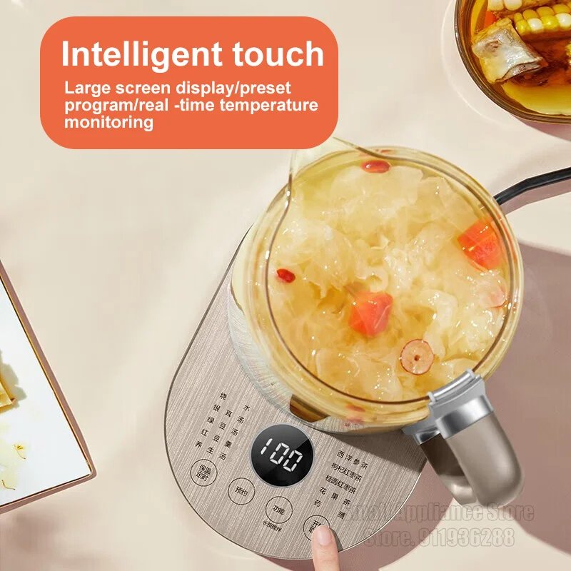 SUPOR 1.5L Mixing Electric Kettle Multi-functional Insulation Health Kettle 5-stage Temperature Household Kitchen Appliances