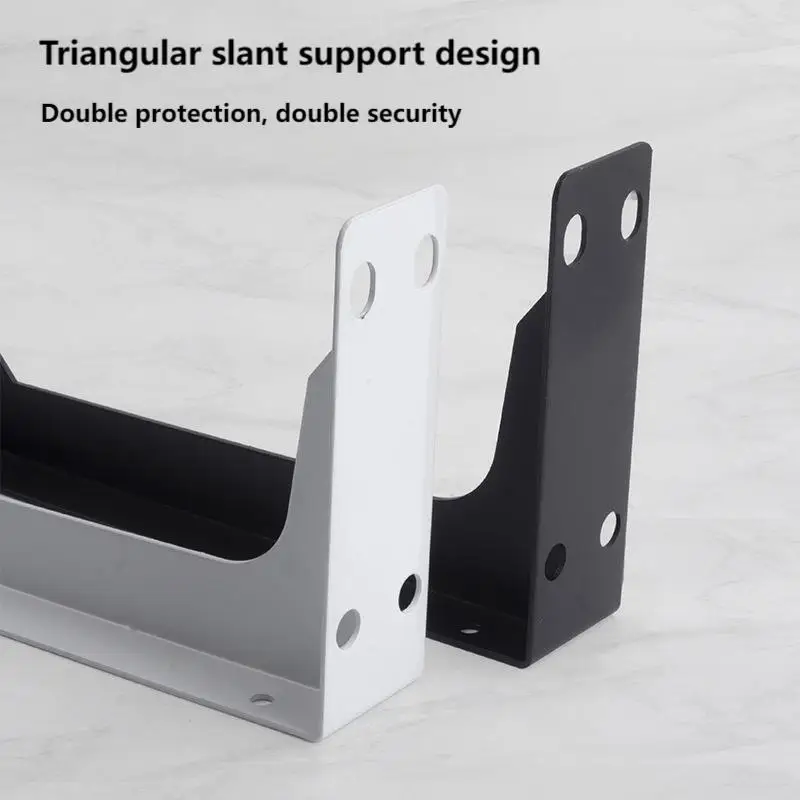 1Pcs Heavy duty hook bracket wall thickened triangular bracket wardrobe hanger bracket load-bearing bracket layer board support