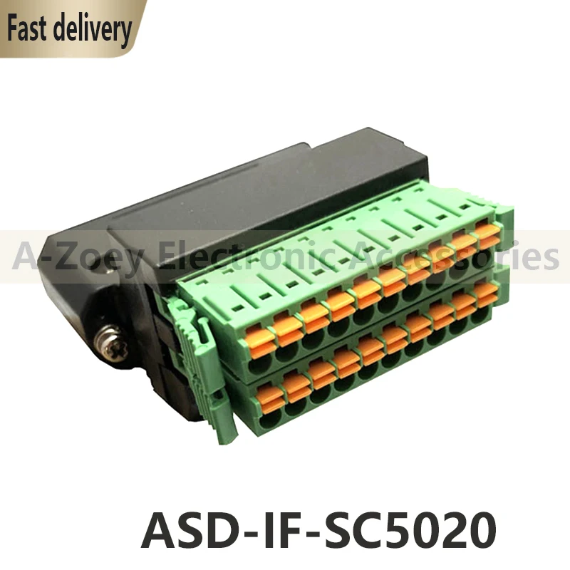 

New Original Connector ASD-IF-SC5020 Solder-Free Wire Spring Type Wiring 50 Conversion Convenience Plug