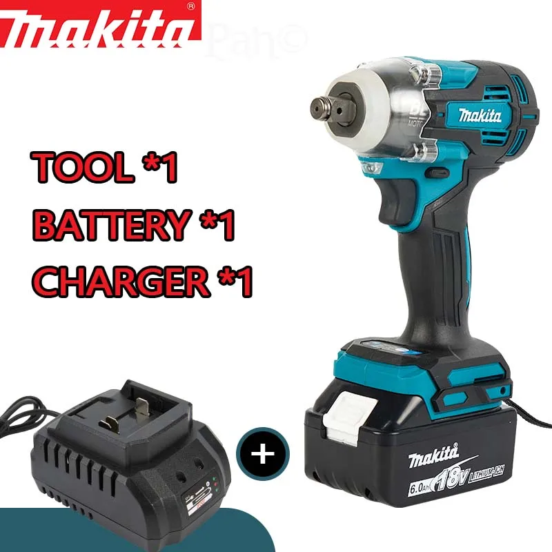 Makita TW004 charging impact wrench 40V electric wrench wind cannon brushless lithium high torque electric tool