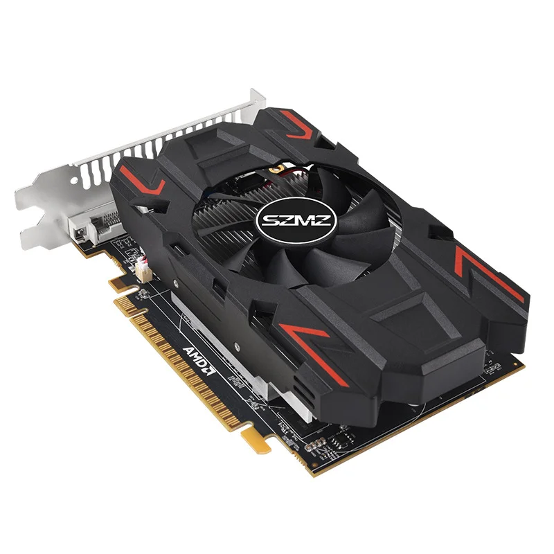 単一のファンを搭載したHDグラフィックスカード,モデルdhd6750,1GB,vgaによる自動冷却
