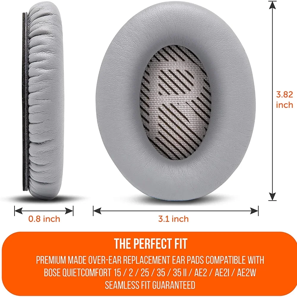 Сменные амбушюры для наушников BOSE QC35 для QuietComfort qc 35 & 35 II, высококачественные амбушюры с эффектом памяти