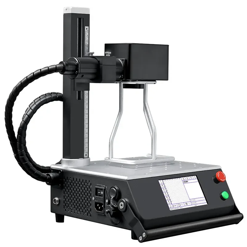 Smart Laser Marking Machine Desktop Operation by Handheld Cate and Logo Marking