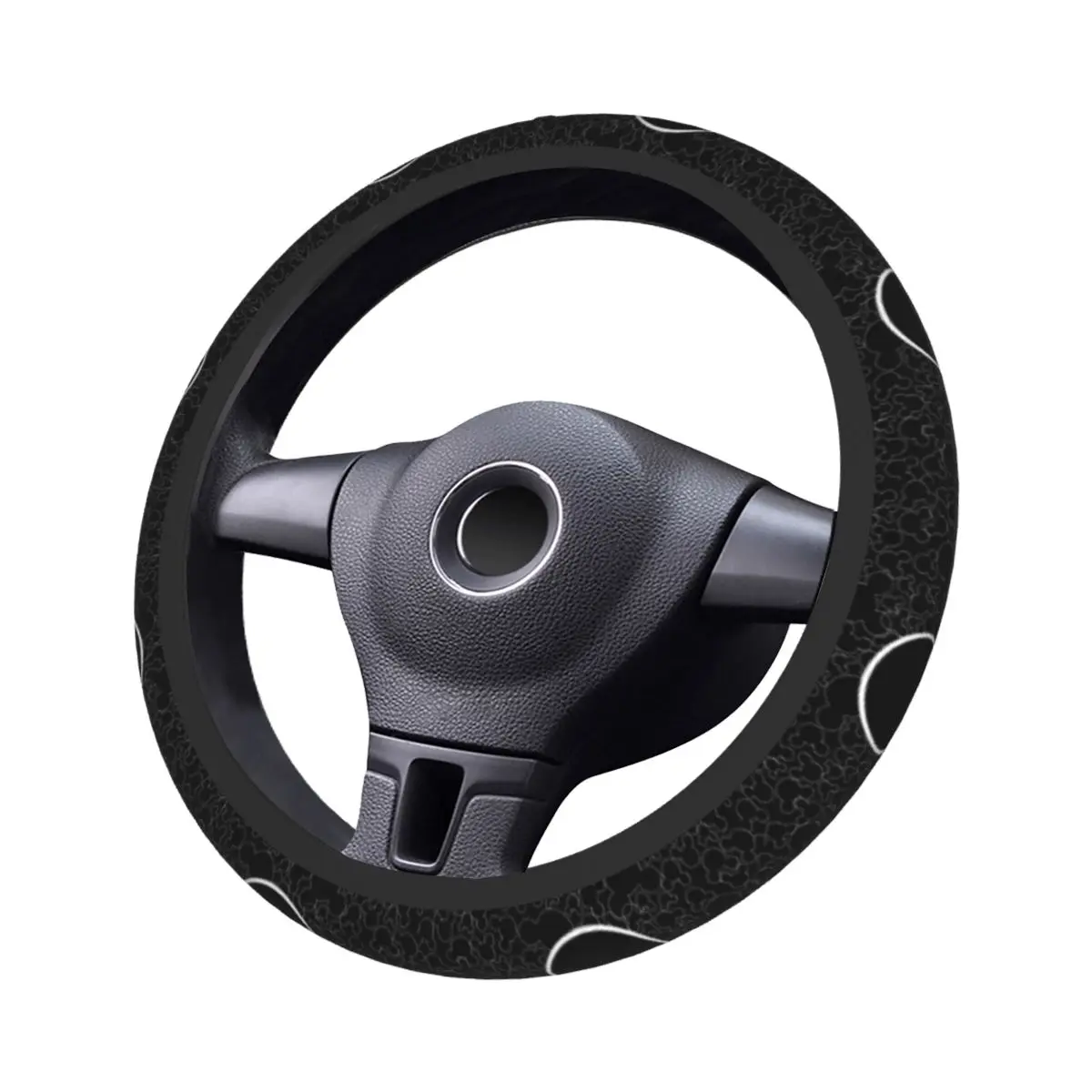 38cm Car Steering Wheel Covers  Mickey Mouse Soft Car-styling Fashion Steering-Wheel Accessories