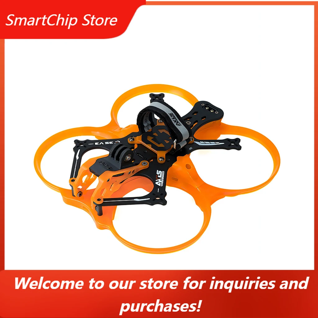 SmartChipAxisflying C35 V3 3.5inch Frame Kit Cinewhoop Drone For O4Pro C35 V3 FPV Quadcopter