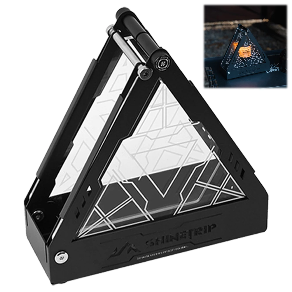 

Новая подставка для фумигатора от комаров 2026 года, серия ShineTrip05, треугольная акриловая подставка для фумигатора OutdoorCoil для кемпинга и походов